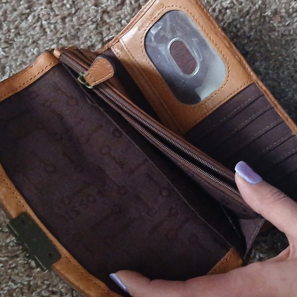 Fossil long live vintage brown leather wallet - Picture 11 of 16